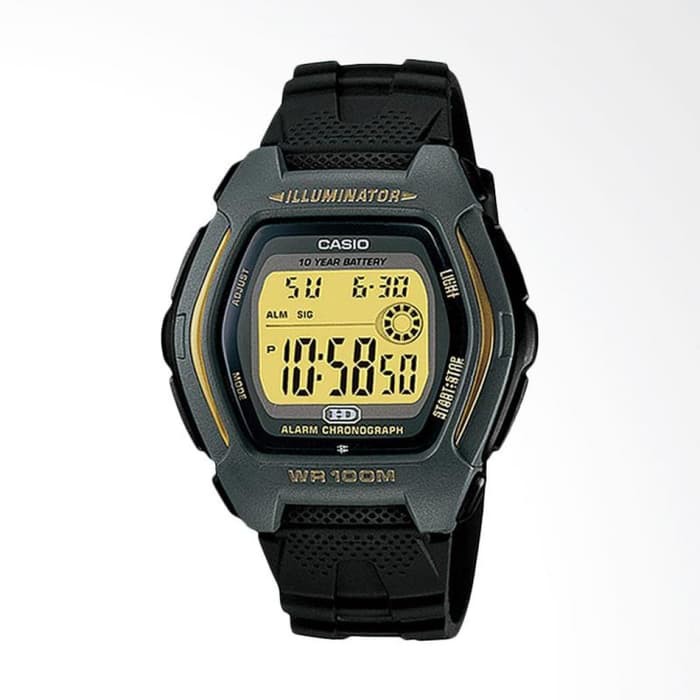 CASIO HDD-600G-9AVDF - Jam Tangan Pria - Hitam