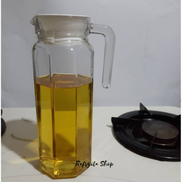 BOTOL MINYAK GORENG/2 Liter/1 Liter/Tempat Minyak Goreng/Wadah Minyak Goreng/Pitcher/Teko Minyak