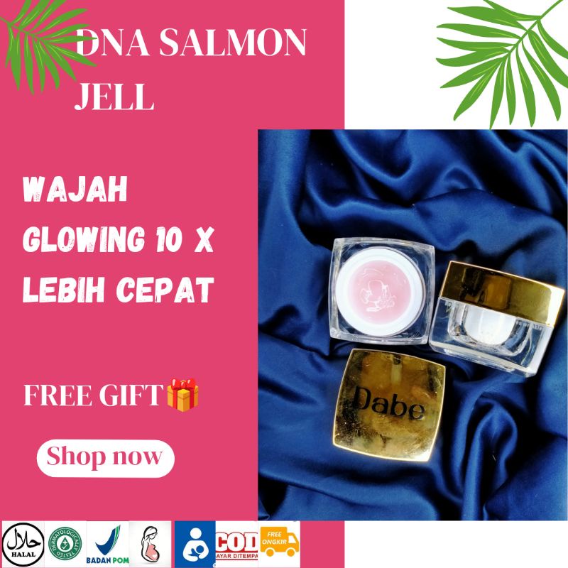 Original Beauty skincare BPOM DNA Salmon Jell Perawatan Pelembab Wajah Dabe Beaute