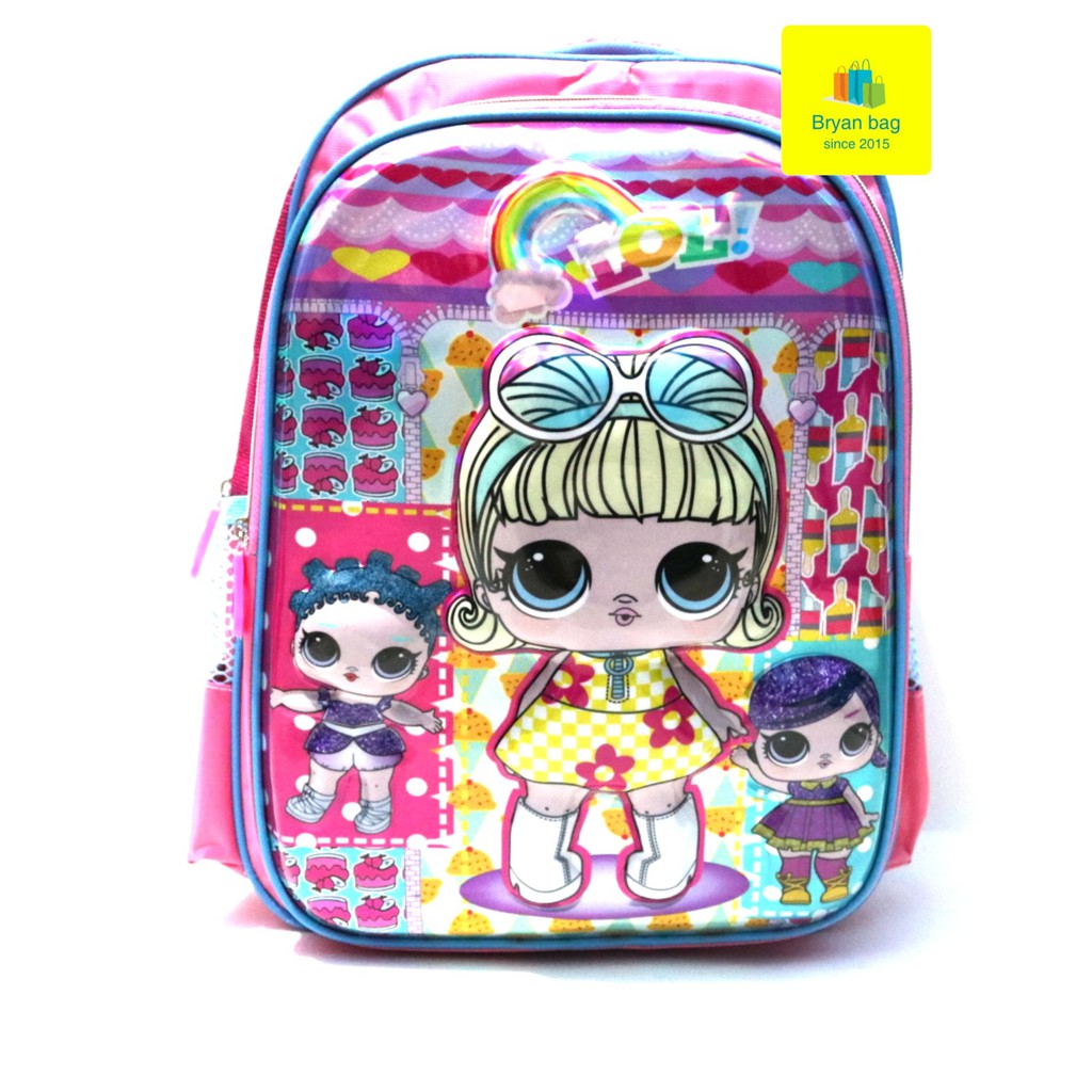 Tas ransel anak sekolah perempuan LOL
