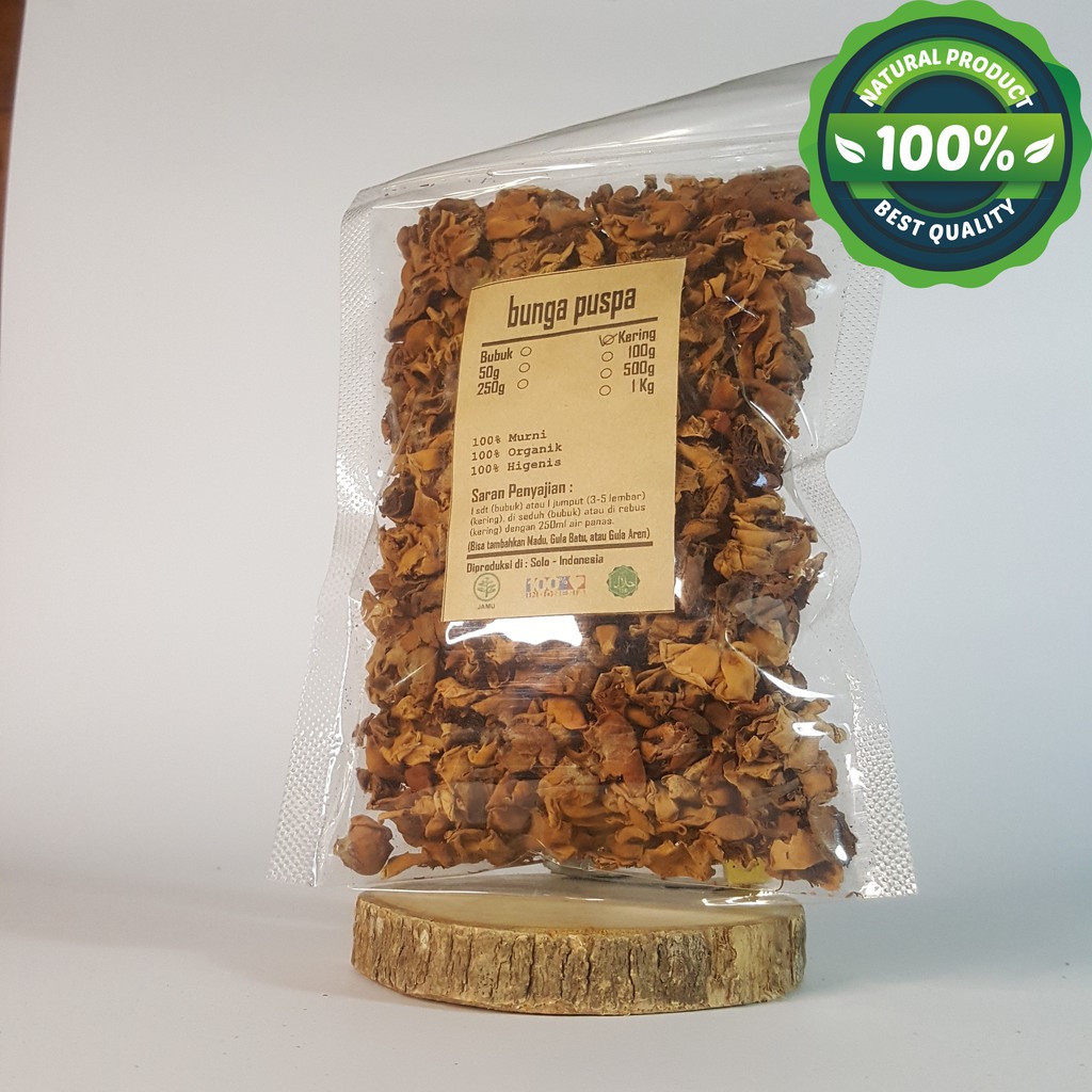 

BUNGA PUSPA/ASOKA/MEGAR 50 GRAM - Schima wallichii - MURNI - JSR Rempah Herbal Sehat Alami