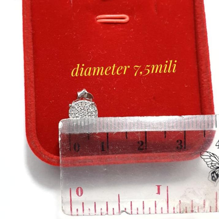 Paling Sesuai.. GIWANG PERAK 925 / ANTING TUSUK PERAK 925 LAPIS EMAS PUTIH / ANTING GIWANG TUSUK STU