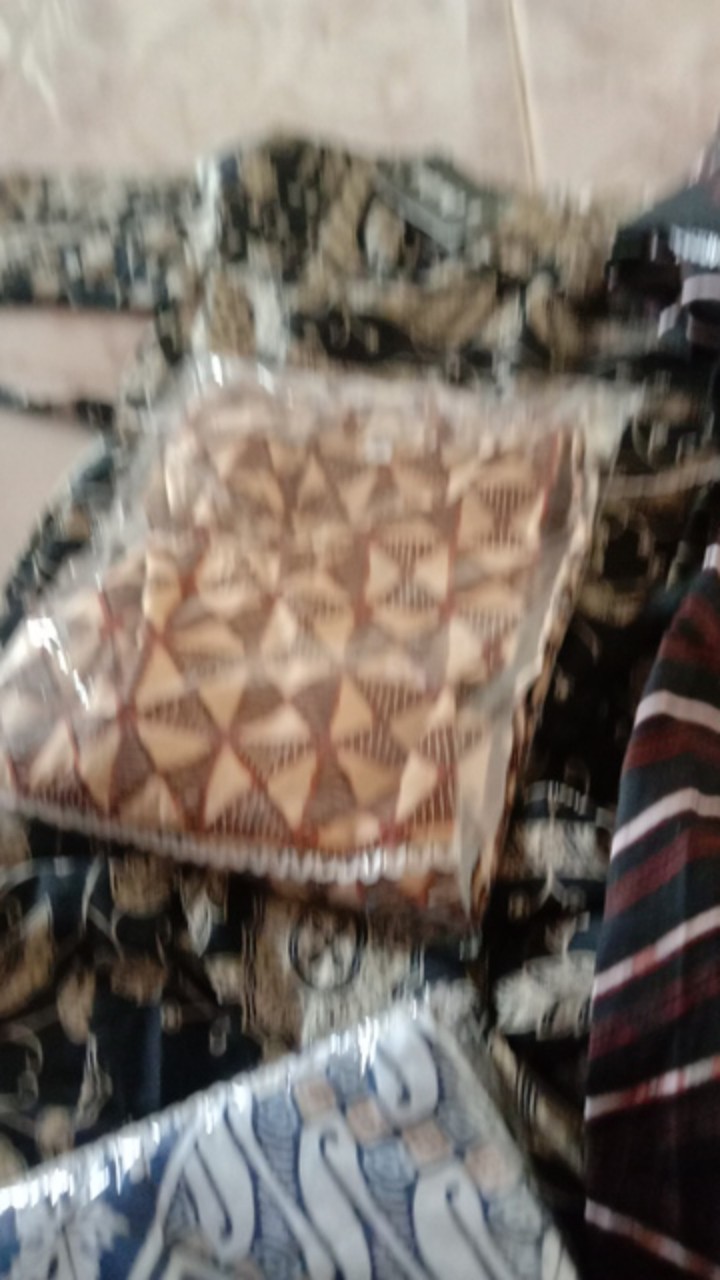 Gamis Batik Anak Kombinasi(balpong)