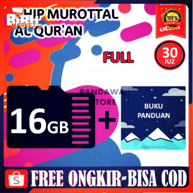 Chip Memori Card Speaker Murattal 30 Juz