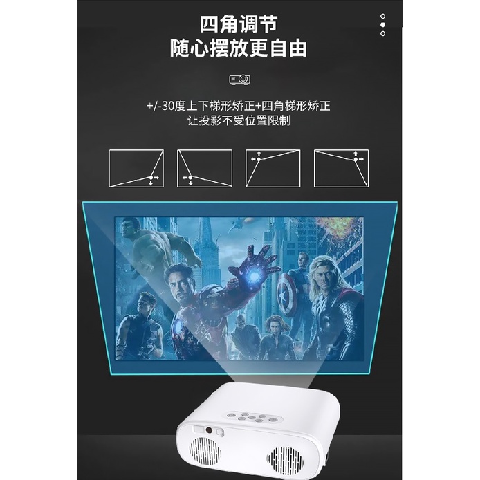 CHEERLUX C16 ANDROID WiFi - Smart Android Projector 1080P 4000 Lumens - Proyektor Android dari CHEERLUX - Alternatif CHEERLUX CL770 Android Version
