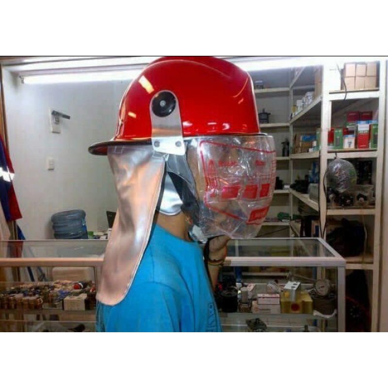 Helm Pemadam Kebakaran Original Lokal Murah