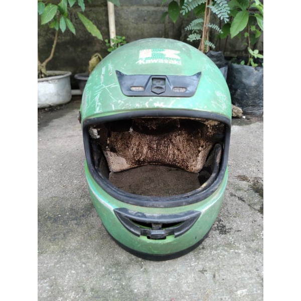 Helm ninja ijo