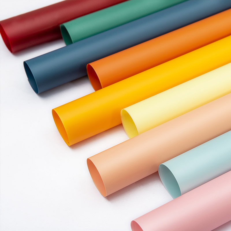 

[20 Lembar] Cellophane Warna Waterproof / Wrapping Paper Bunga