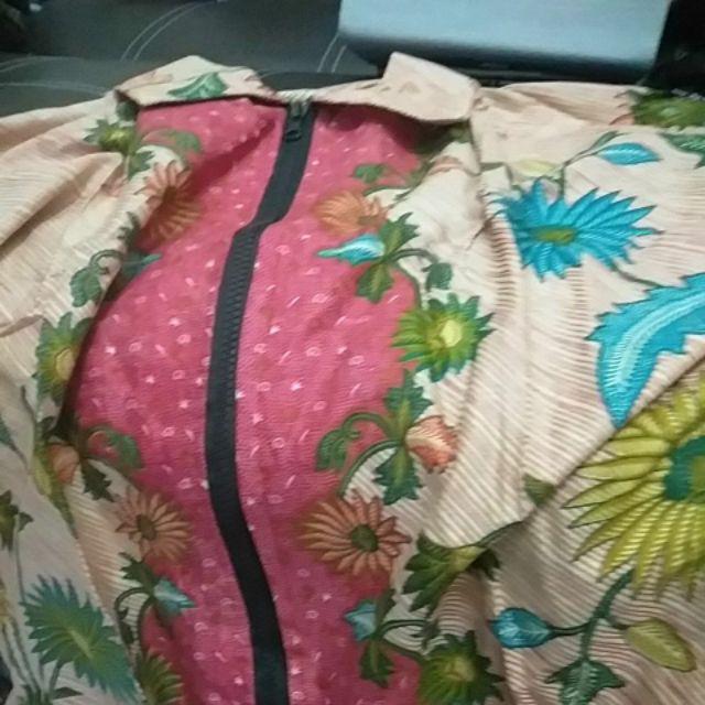 Atasan Batik Dolby Dolbi Dobby Doby Tenun Sutra Tulis Halus Katun Atbm Baron ,sarombit Atasan
