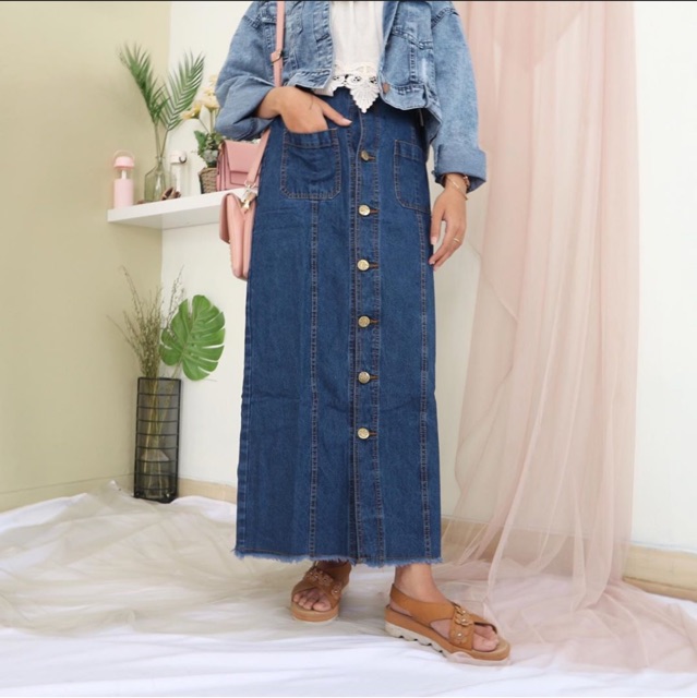 LARISA JEANS SKIRT