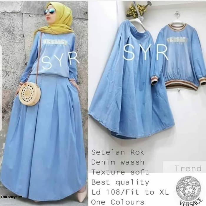 Baju Setelan Muslim Wanita/ VIANA SET PR001/ Setelan Setelan Terlaris - Pink Grey