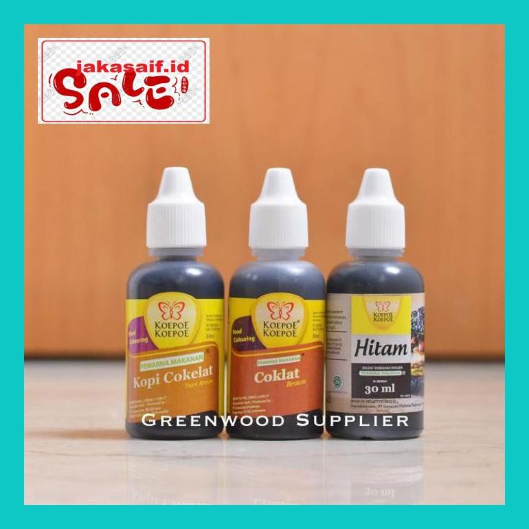 

S5085D0Yh Pewarna Makanan - 30Ml (Koepoe Koepoe Brand) - Cokelat D5Uuty