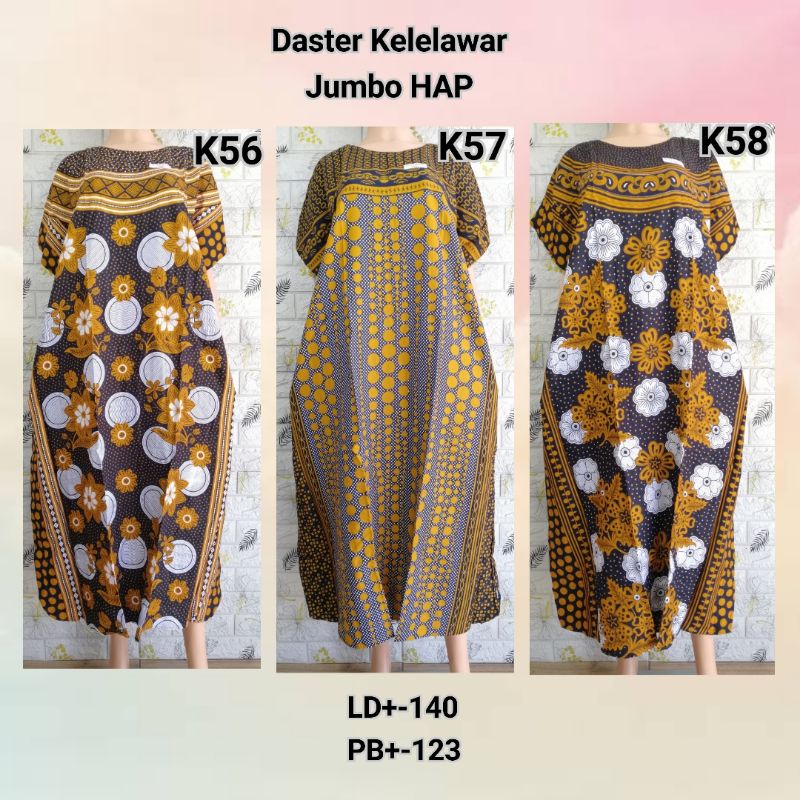 DASTER KELELAWAR KALONG LOWO JUMBO HAP COKLAT DASTER BIGSIZE LD 140 ADEM