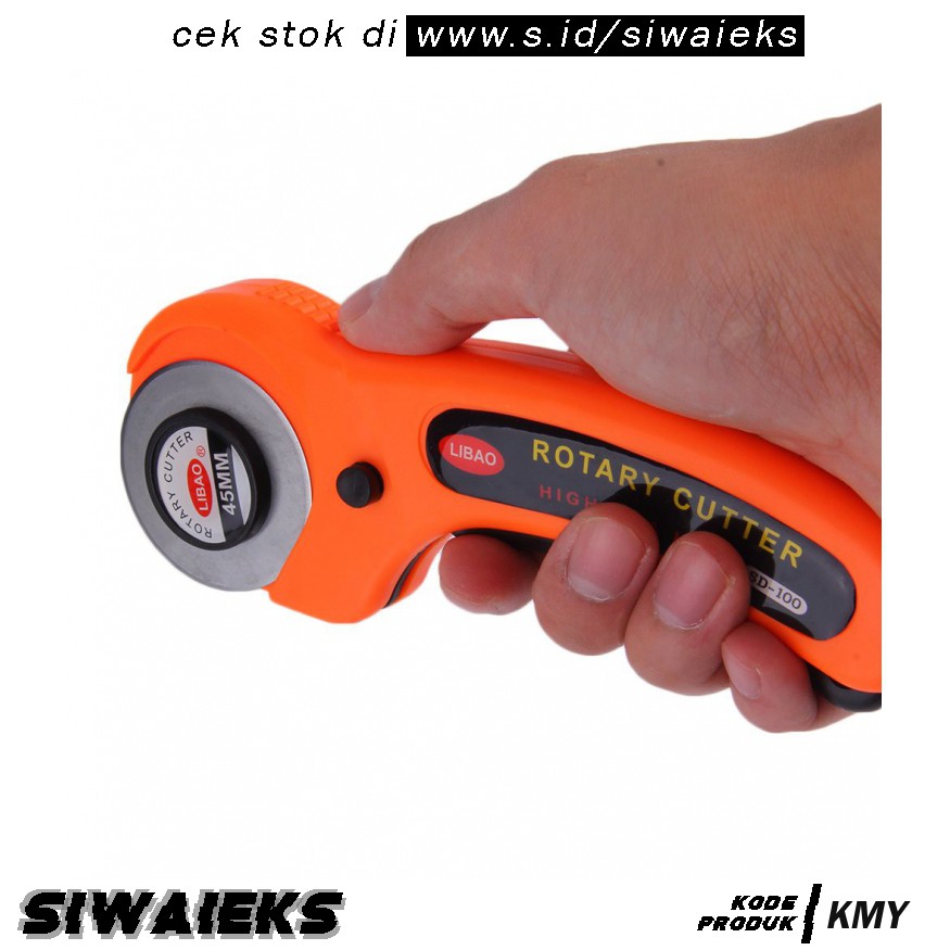 

KMY Leyao Cutter Rotary Roller Blade 45mm - SD-100 - Orange