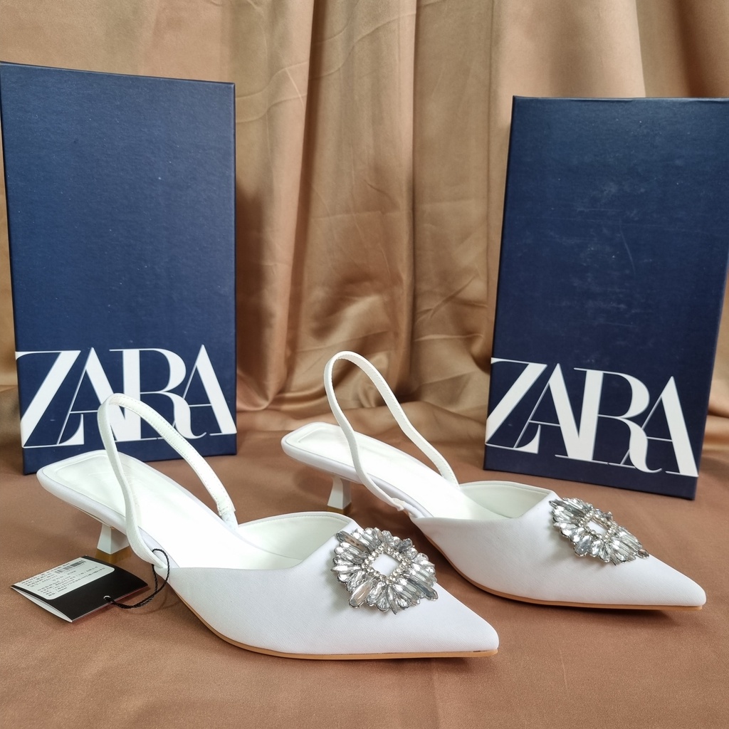 SEPATU ZR HEELS WANITA FUSCHIA SHIMMERY ( 3 CM )