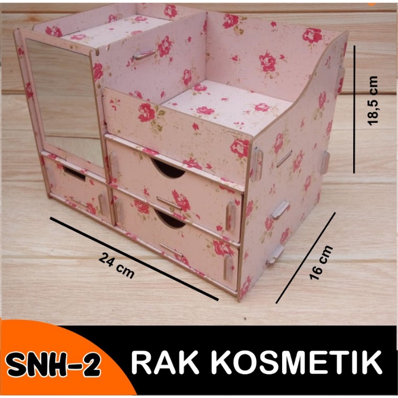 COD Rak Tempat kosmetik Serbaguna Rak Kosmetik Laci Rak Kosmetik Mini Cosmetic Storage Mini Kotak Penyimpanan Makeup Oragnizer