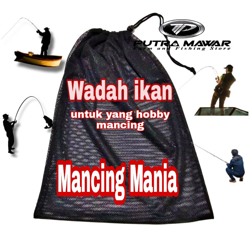 karamba | bronjong | kantong kain tempat ikan size M