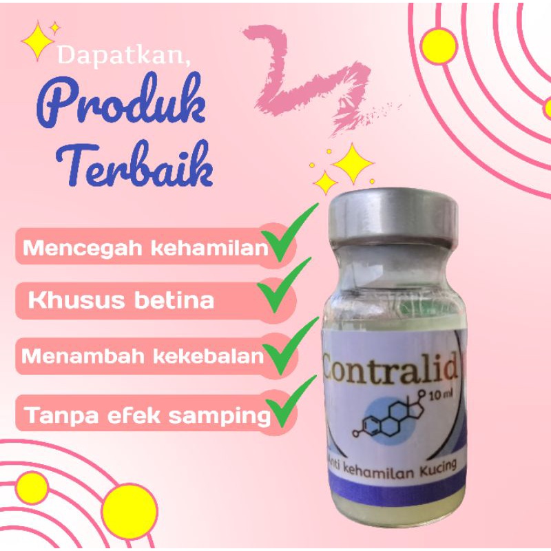 Kb kucing anti libido tetes Obat mandul anjing Contralid