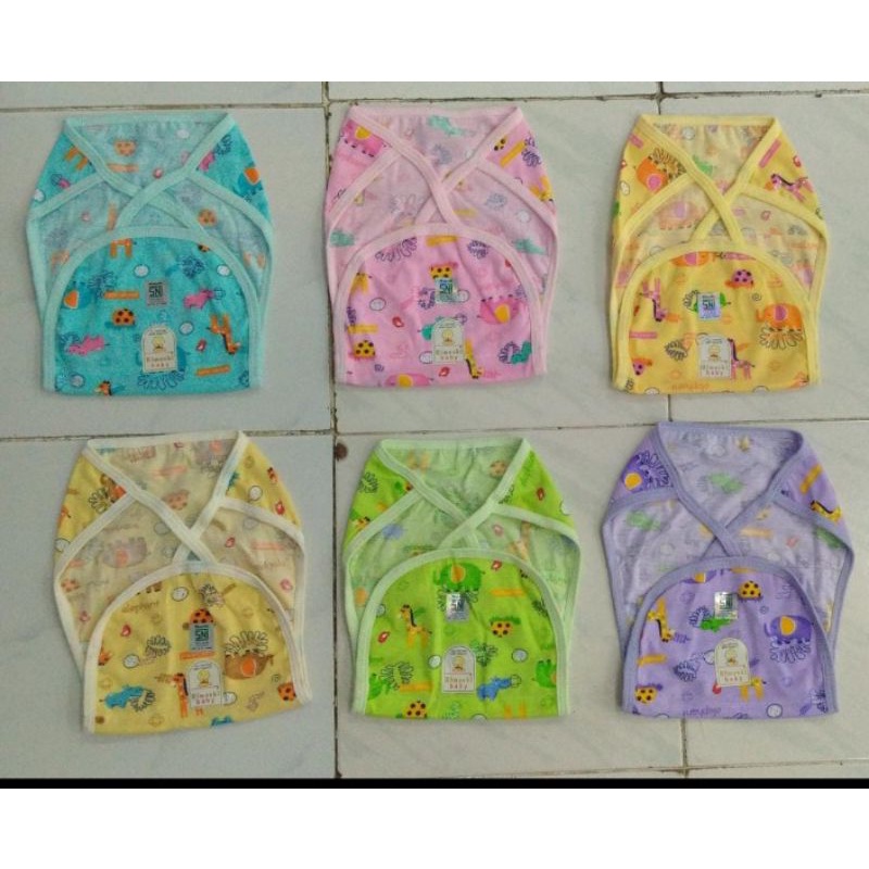 Popok bayi rimoshi warna motif isi 6