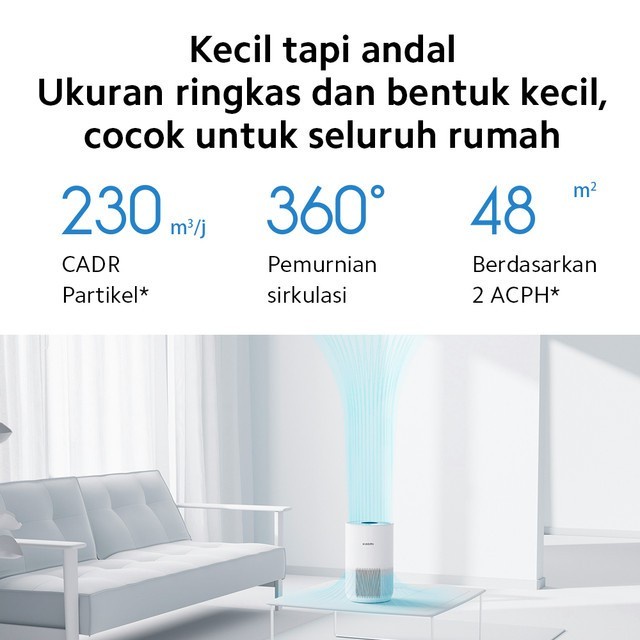 Xiaomi Smart Air Purifier 4 Compact Filter 3-in-1