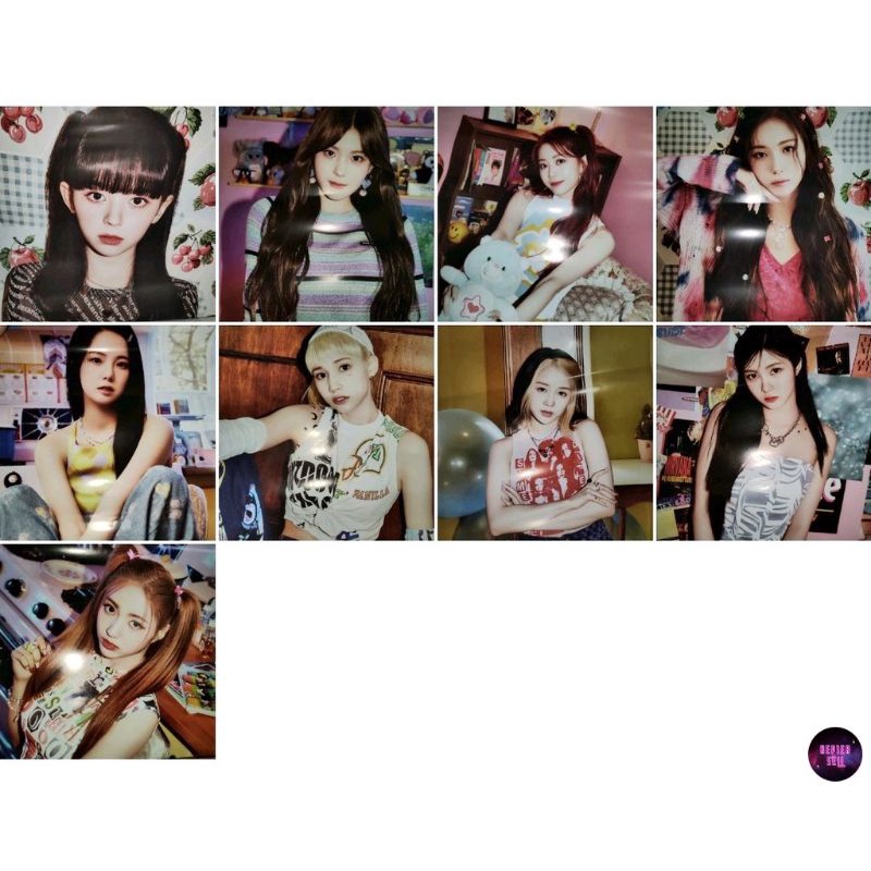 POSTER KEP1ER DOUBLAST LE SSERAFIM FEARLESS TREASURE 2521 OST SNSD Boy girl group