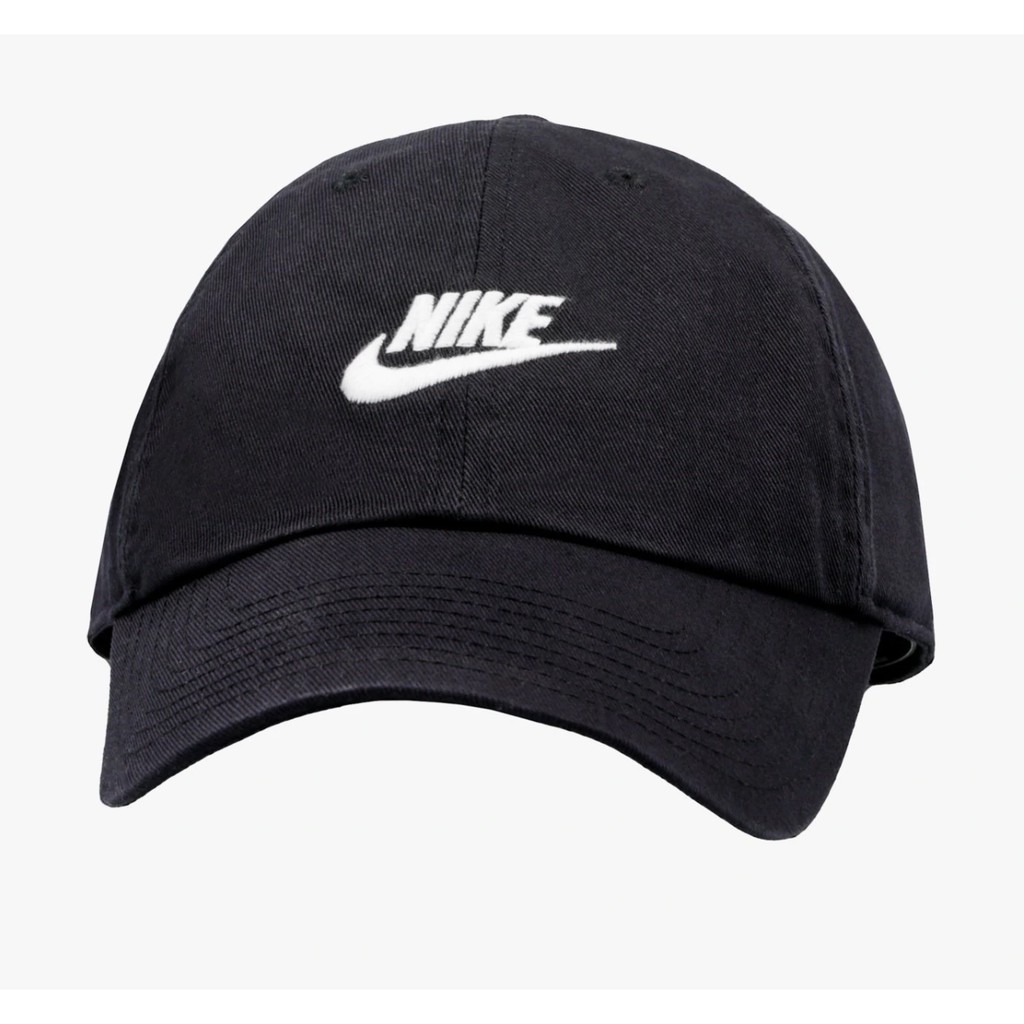 Original Topi NIKE Unisex Sportswear H86 Futura Washed Cap 913011-010