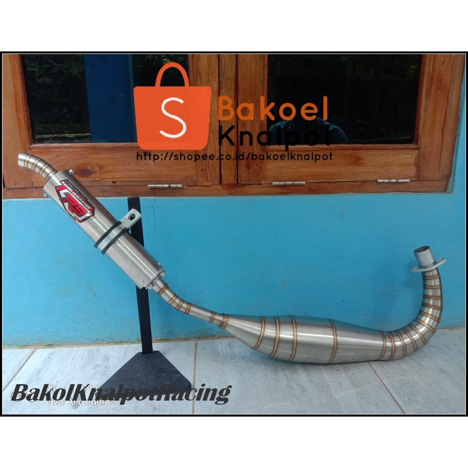 R9 Racing Exhaust Suzuki RGV / Exhaust RGV 120 / Exhaust RGV Racing /  Ekzos RGV120