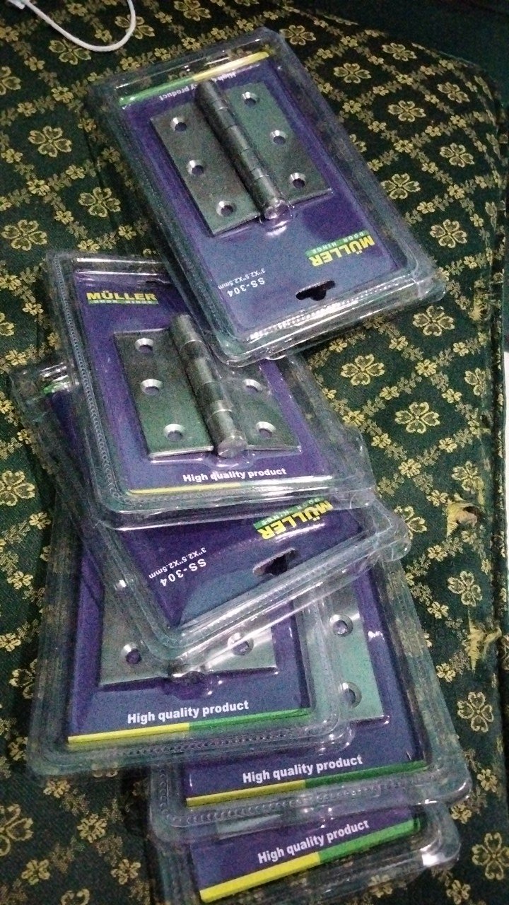 Engsel Pintu / Engsel Jendela 3 Inch / 3 Stainless Steel Ss-304 ( Sus 304 ) Muller