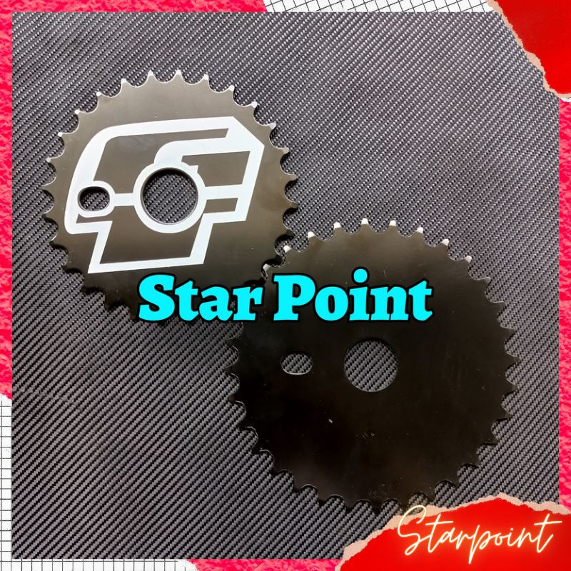 28-32T Gir Depan Sepeda BMX 28T  32T Crank Gear Piringan - STARPOINT