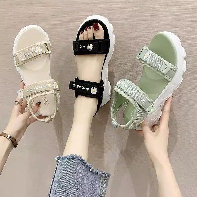 (COD) Sandal Wanita Tali Korea Fashion F22