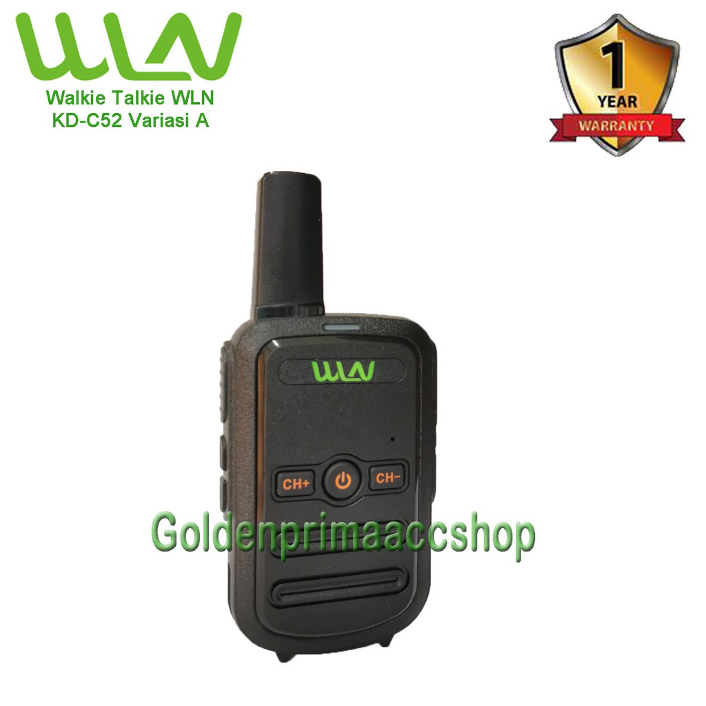 HT WLN KD-C52 HITAM (ISI 2 PCS) Tanpa Charger Desktop