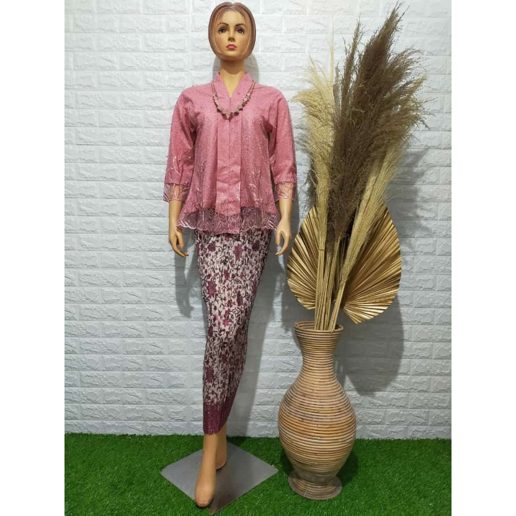 UPDATE BARU..! Setelan Kebaya Modern Wanita Muslim Tulle Varian Warna Lain nya