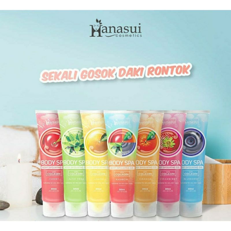 HANASUI Body Spa Exfoliating Gel With Collagen