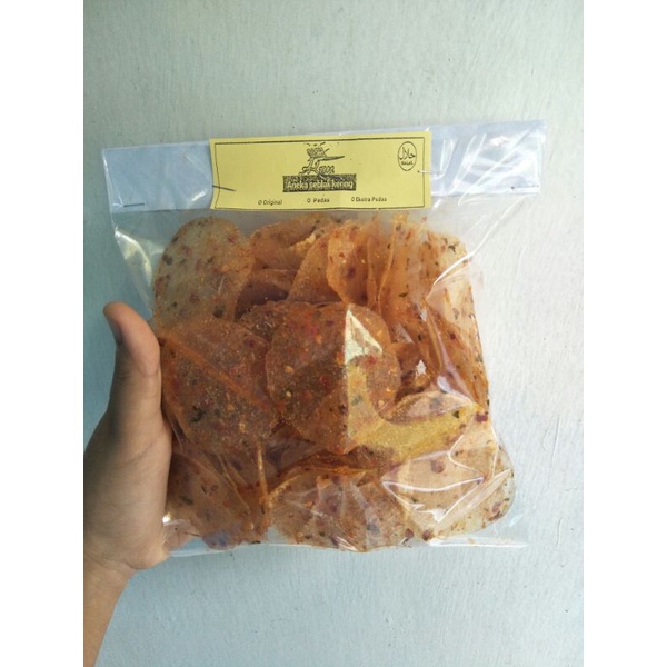 

KIRCA ALVERA KRIPIK KACA EXTRA DAUN JERUK (100GRAM) DAN 1 KG