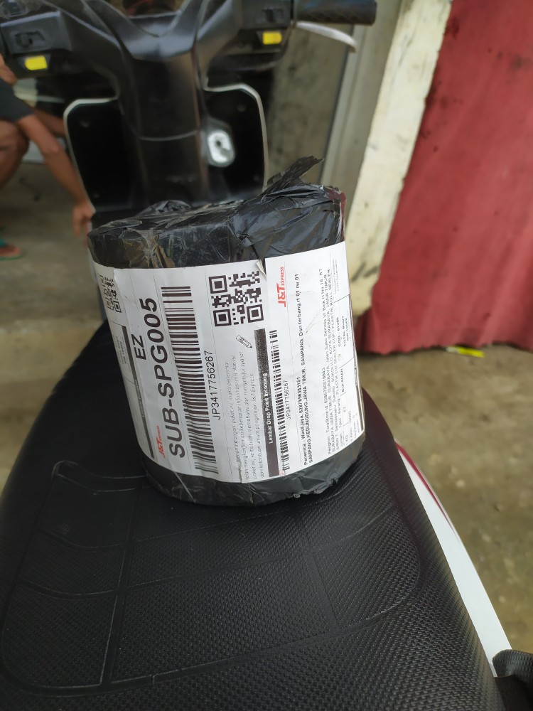 Plastik Lid Sealer Cup / Plastik Roll Sealer Tutup Gelas. Motif Daun Teh. Isi Roll = 1100cup