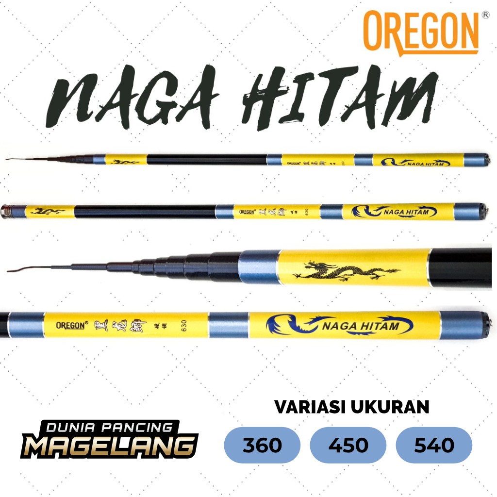 JORAN TEGEK OREGON NAGA HITAM PANJANG 360