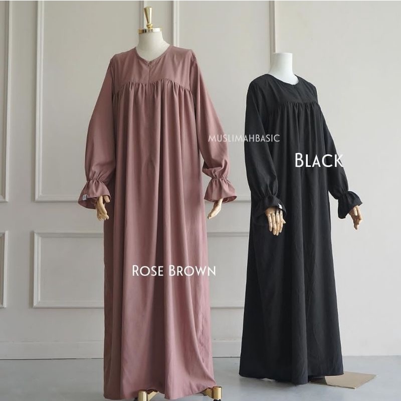 Bella Dress Muslimah Basic Muslimahbasic New
