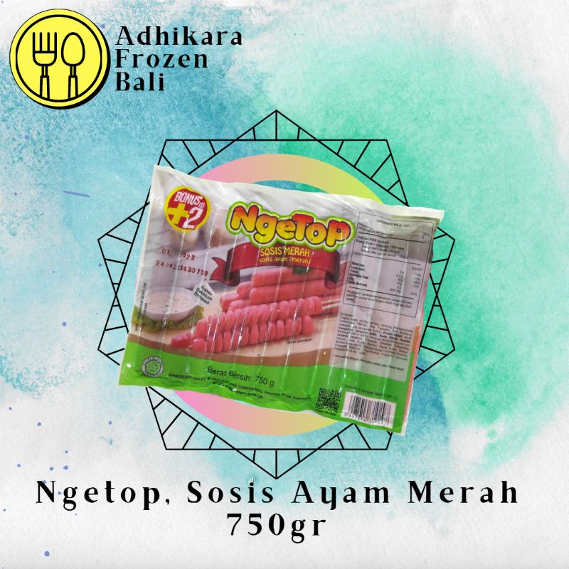 

Ngetop, Sosis Ayam Merah 750gr