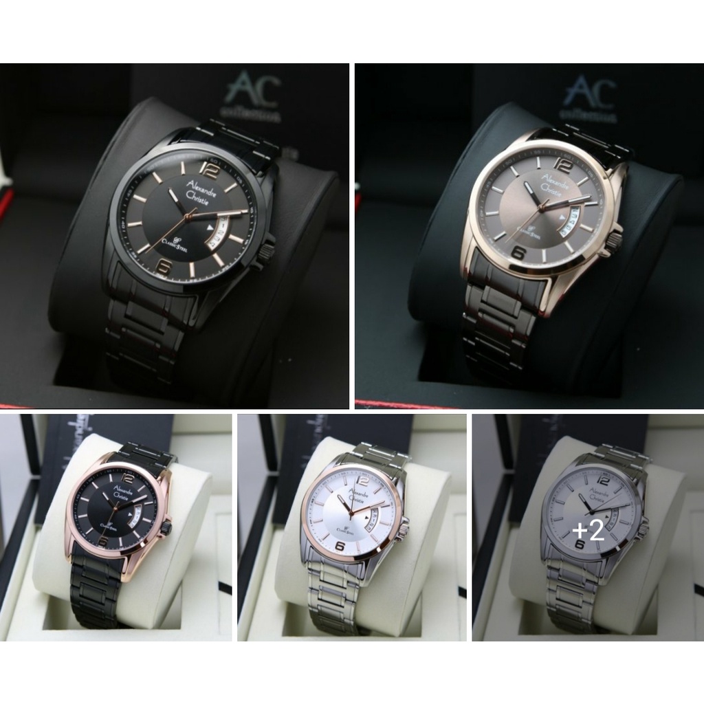Jam Alexandre Christie Pria Ac8289 8289 Stainless Steel ORIGINAL