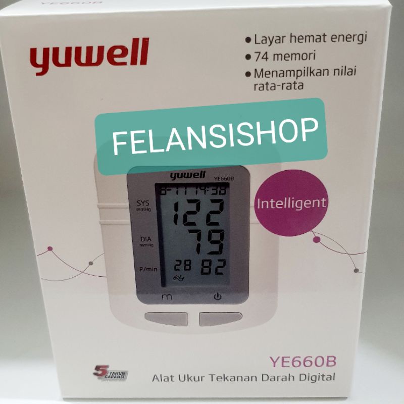 Tensimeter Digital Yuwell YE660B. Tensi Digital Yuwell YE 660B