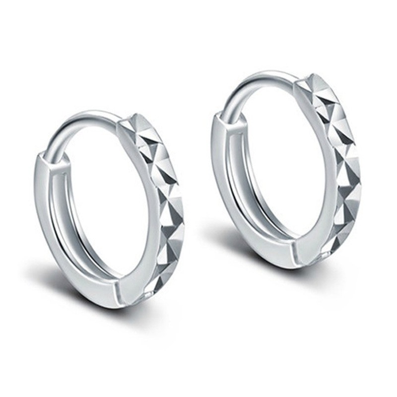 925 anting perak sterling anting-anting wanita dengan perhiasan fashion berlian-J