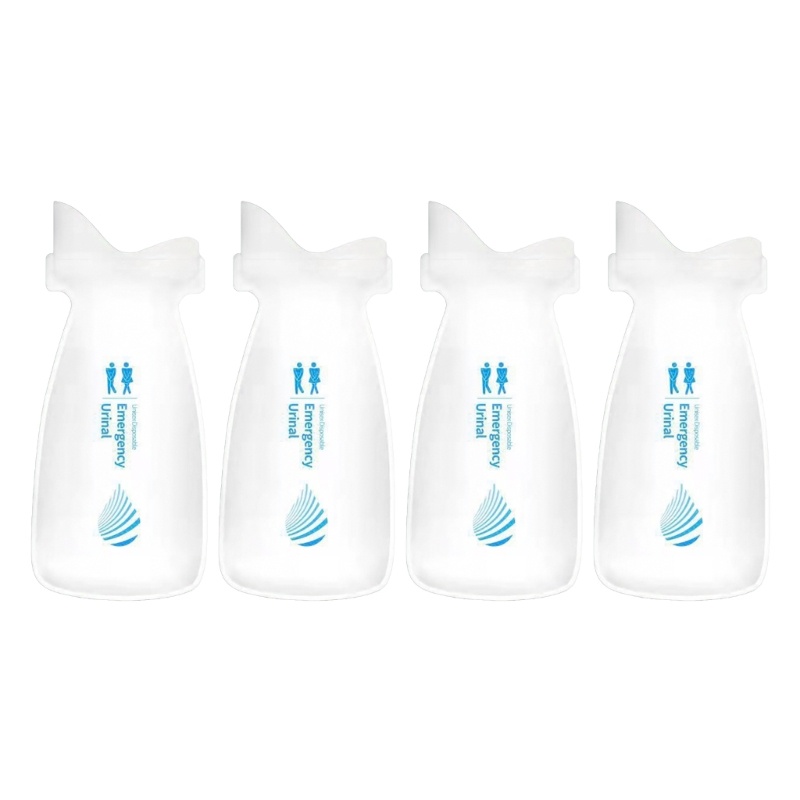 Zzz 4pcs Kantong Urin 700ml Sekali Pakai Untuk Travel