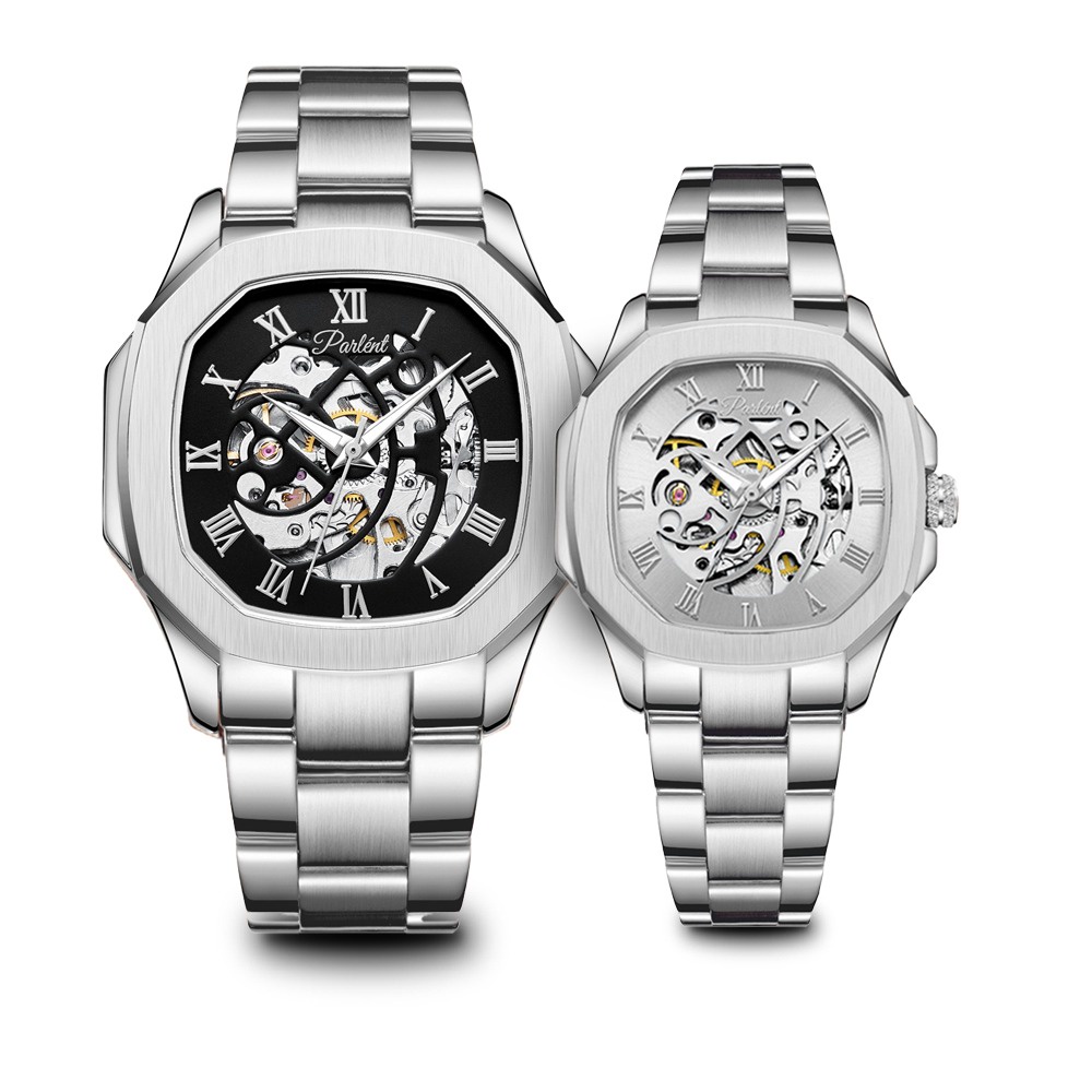 Jam Tangan Couple Parlent Gallant Steel &amp; Gallant Femme Steel