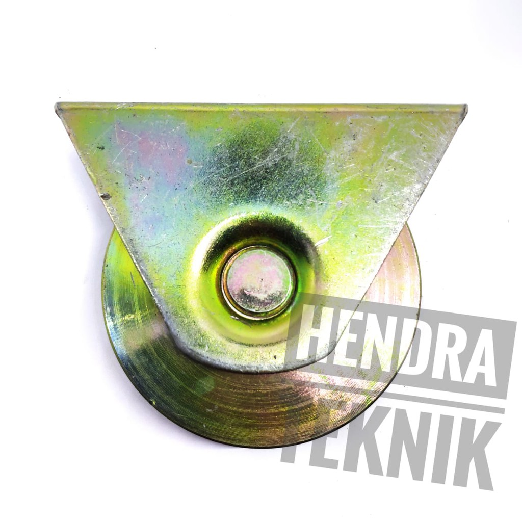 Jual Roda Pagar 100mm Roda Bubut Galvanized Sliding Gate Wheel Tinggi 105 Mm Model U And V 8848