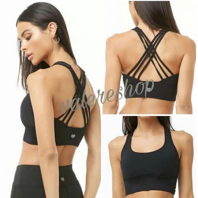 Sport bra long line f21