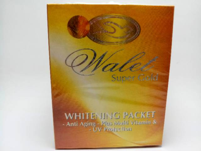 PAKET PEMUTIH WAJAH WALET SUPER GOLD 5in1