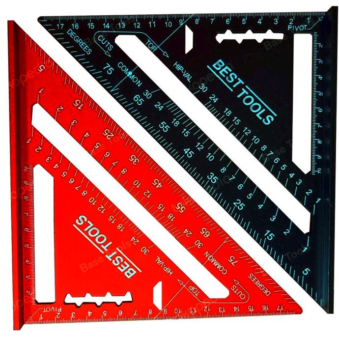 

SPEED SQUARE 7 INCH ALUMUNIUM PENGGARIS SEGITIGA WOODWORKING