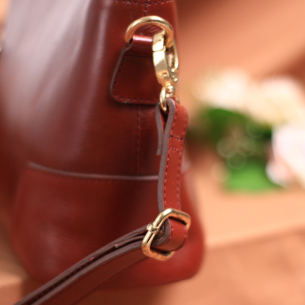 Slingbag Tas Selempang Kulit Wanita Asli Tas Slempang Wanita Kulit Cewek AL02 Morgante Sling Bag Fungsional KULIT SAPI ASLI ALICE LEATHER KUALITAS TERJAMIN MEMUASKAN