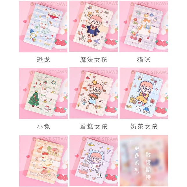 KENSHO Diary Notebook Buku Catatan Lucu Import Premium / Karakter / Imut / Fancy / Tebal