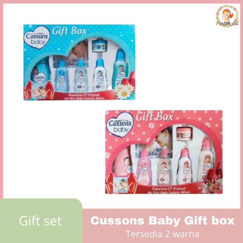 Paket Hadiah Perlengkapan Bayi Cussons Baby Gift Box Set Hampers New Born By Mallpompaasi